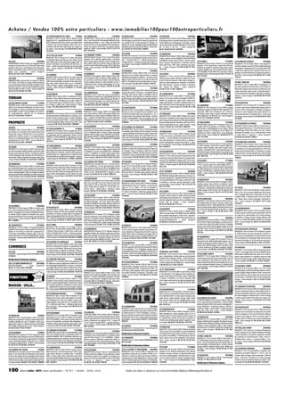 L’immobilier 100% entre Particuliers : Journal Mars/Avril 2014