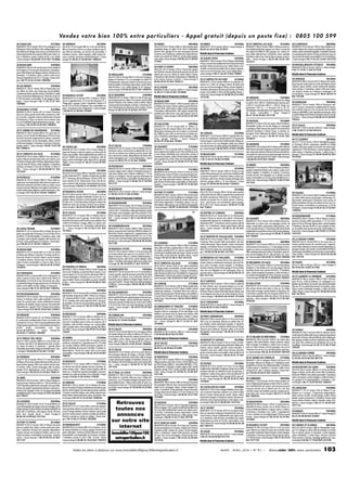 L’immobilier 100% entre Particuliers : Journal Mars/Avril 2014