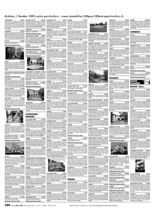 L’immobilier 100% entre Particuliers : Journal Mars/Avril 2014