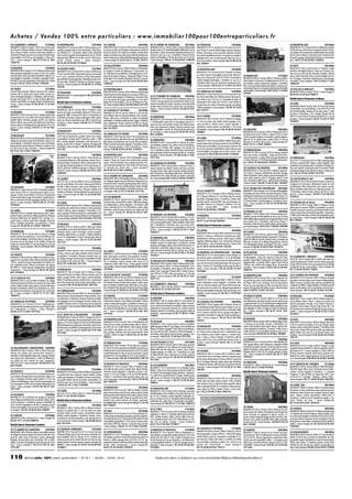 L’immobilier 100% entre Particuliers : Journal Mars/Avril 2014