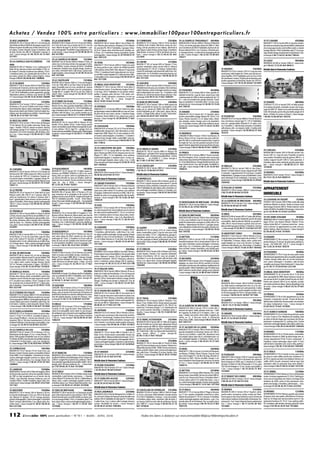 L’immobilier 100% entre Particuliers : Journal Mars/Avril 2014