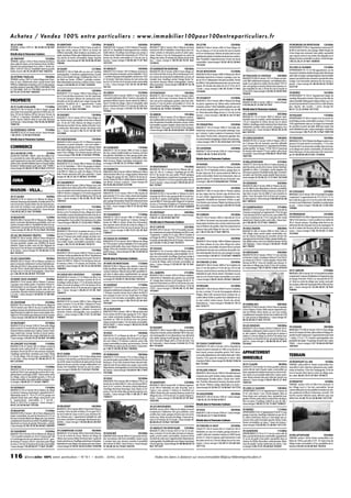 L’immobilier 100% entre Particuliers : Journal Mars/Avril 2014