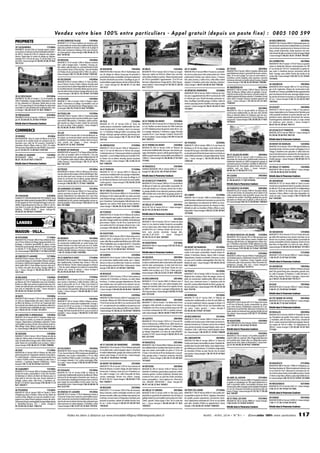 L’immobilier 100% entre Particuliers : Journal Mars/Avril 2014