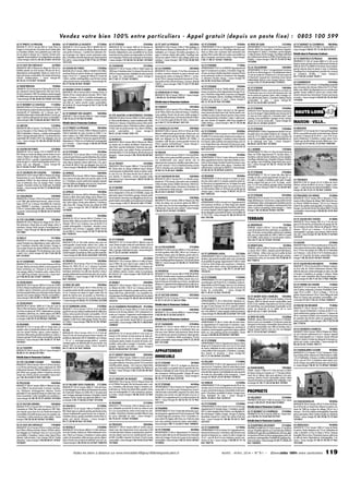 L’immobilier 100% entre Particuliers : Journal Mars/Avril 2014