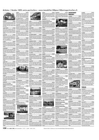 L’immobilier 100% entre Particuliers : Journal Mars/Avril 2014