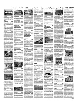 L’immobilier 100% entre Particuliers : Journal Mars/Avril 2014