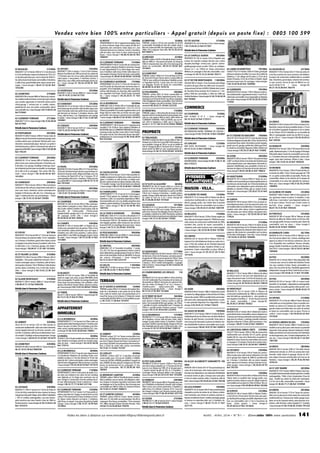 L’immobilier 100% entre Particuliers : Journal Mars/Avril 2014