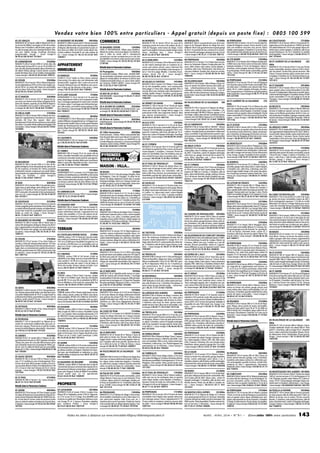 L’immobilier 100% entre Particuliers : Journal Mars/Avril 2014