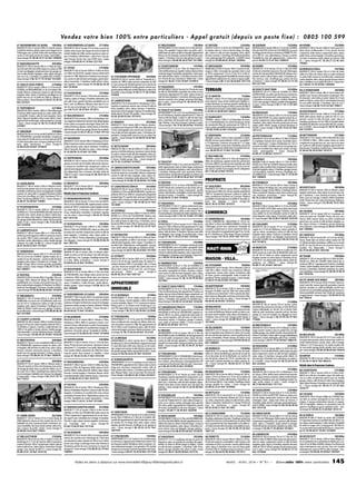 L’immobilier 100% entre Particuliers : Journal Mars/Avril 2014