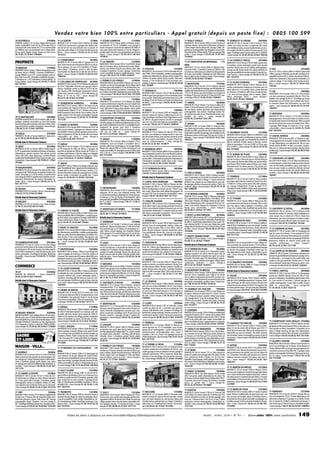 L’immobilier 100% entre Particuliers : Journal Mars/Avril 2014