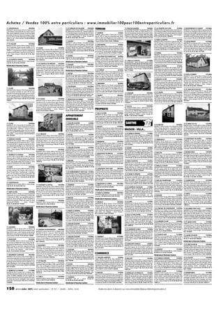 L’immobilier 100% entre Particuliers : Journal Mars/Avril 2014