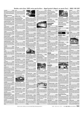 L’immobilier 100% entre Particuliers : Journal Mars/Avril 2014