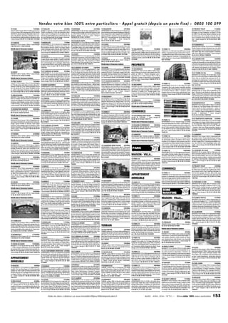 L’immobilier 100% entre Particuliers : Journal Mars/Avril 2014