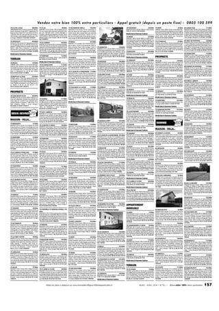 L’immobilier 100% entre Particuliers : Journal Mars/Avril 2014