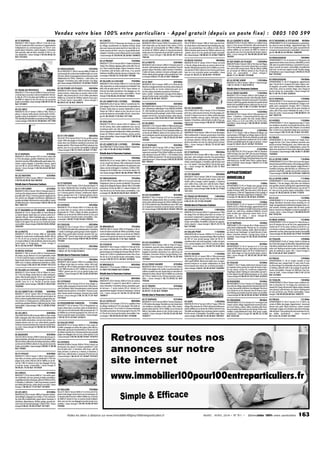 L’immobilier 100% entre Particuliers : Journal Mars/Avril 2014