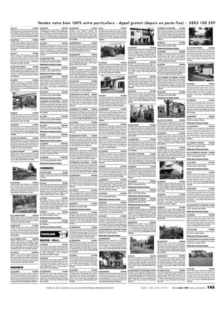 L’immobilier 100% entre Particuliers : Journal Mars/Avril 2014