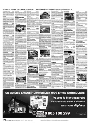 L’immobilier 100% entre Particuliers : Journal Mars/Avril 2014