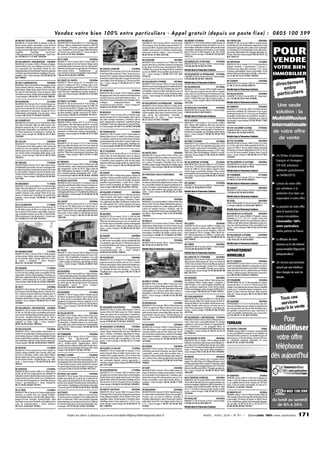 L’immobilier 100% entre Particuliers : Journal Mars/Avril 2014