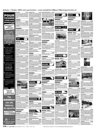 L’immobilier 100% entre Particuliers : Journal Mars/Avril 2014