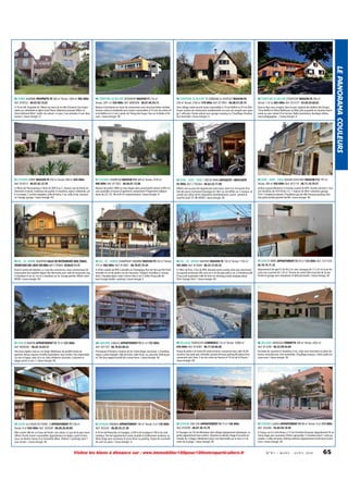 90 TERRITOIRE DE BELFORT OFFEMONT MAISON F7 216 m²
Terrain: 2811 m² 350 000€ Ref: 8000306 - 06.81.94.54.13

90 TERRITOIRE DE BELFORT ST GERMAIN LE CHATELET MAISON F8
250 m² Terrain: 2100 m² 370 000€ Ref: 817853 - 06.08.57.59.19

90 TERRITOIRE DE BELFORT ETUEFFONT MAISON F9 290 m²
Terrain: 1.47 ha 665 000€ Ref: 813737 - 03.84.54.68.63

A 10 mn A6. Propriété du 18ème au coeur de la ville d'Auxerre. Vue imprenable sur cathédrale et église Saint Pierre. Bâtiment principal 280m² et
2ème bâtiment 80m². Jardin clos arboré. 4 caves. Cour privative. A voir absolument. / classe énergie: D

Maison d'architecte en cours de construction avec structure béton réalisée.
Secteur calme et résidentiel avec toutes commodités. A 10 min du centre-ville de Belfort et à 2 min à pieds de l'étang des forges. Vue sur le Ballon d'Alsace. / classe énergie: NC

Dans village calme proche toute commodités à 10 mn Belfort et 25 mn Mulhouse, maison de construction traditionnelle sur sous-sol complet avec garage 2 véhicules. Terrain arboré avec garage camping car. Chauffage climatisation réversible / classe énergie: D

Dans le Pays sous-vosgien, dans le parc régional des Ballons des Vosges,
15mn Belfort et 40mn Mulhouse ou Bâle, jolie propriété en situation dominante sur parc arboré d'un hectare. Belles prestations. Bardage mélèze,
mare pédagogique... / classe énergie: D

91 ESSONNE CERNY MAISON F9 250 m² Terrain: 949 m² 845 000€
Ref: 814313 - 06.07.42.12.70

91 ESSONNE CHAMPLAN MAISON F12 428 m² Terrain: 2570 m²
900 000€ Ref: 817922 - 06.64.01.12.08

93 SEINE - SAINT - DENIS 1 KM DE PARIS ANTIQUITE / BROCANTE
92 000€ Ref: C756364 - 06.62.53.17.89

93 SEINE - SAINT - DENIS AULNAY SOUS BOIS MAISON F12 197 m²
Terrain: 300 m² 450 000€ Ref: 812118 - 06.11.19.79.57

A 45kms de Paris,hameau à 5kms du RER D ou C.Ancien corp de ferme entièrement restauré, matériaux de qualité. 6 chambres, séjour cathédrale, salle à manger, 2 cuisines équipées, salle de bains, 2 wc, salle d'eau, mezzanine. Garage, grange. / classe énergie: NC

Maison de maître 1880 sur trois étages dans grand jardin arboré (2300 m²)
avec poulailler et bassin d'agrément, comprenant 4 logements indépendants de 227, 91, 46 et 64 m² respectivement / classe énergie: D

Affaire rare au puce de clignancourt saint ouen, situé à la 1ere porte d'entrée des puces (vernaison) boutique de 18m² au sol edifiée sur 2 niveaux, sécurisée par rideau de fer, disponible immédiatement, ouvert samedi dimanche lundi 10-18h MURS / classe énergie: NC

Aulnay sud,pavillonaire,à 5 minutes à pieds du RER. Grands volumes.1 maison meulières de 147m²(rdc+1)+ 1 maison de 49m²+véranda+garage
57m². Compteurs séparés. Chaudières gaz de ville.Terrasses,parking. Bon
état général,Idéal grande famille / classe énergie: NC

94 VAL - DE - MARNE VALENTON SALLE DE RESTAURANT, BAR,TABAC,
FRANCAISE DES JEUX 550 000€ Ref: C755664 - 03.84.67.11.13

94 VAL - DE - MARNE CHAMPIGNY S/MARNE MAISON F9 244 m² Terrain:
315 m² 460 000€ Ref: 813961 - 06.78.07.75.43

94 VAL - DE - MARNE SANTENY MAISON F6 150 m² Terrain: 1150 m²
465 000€ Ref: 815668 - 06.23.77.83.32

97 DOM ST DENIS APPARTEMENT F2 44 m² 125 000€ Ref: 1011354 06.18.74.71.32

Dans le centre de Valenton, à 2 pas des commerces, murs commerciaux de
restauration-bar exploité depuis des décennies avec salle de restaurant, bar,
5 chambres et wc au 1er et 2 chambres au 2e. Garage grenier. Affaire saine
MURS / classe énergie: NC

A 20mn à pieds du RER à Joinville ou Champigny,7km de Paris par N4.Traditionnelle en rez de jardin+rez de chaussée+1étage.6 chambres,2 cuisines
dont 1 équipée,séjour salon+2ème salon,3 wc,2 salles d'eau,salle de
bain.Garage double +parking / classe énergie: E

A 19km de Paris, 5 km du RER, domaine privé country club avec piscine,tennis,squash,restaurant.Villa sans vis à vis de plain pied,2 wc,3 chambres,salle
d'eau,suite parentale+salle de bain wc dressing,cuisine équipée,séjour
45m².Garage 30m². / classe énergie: NC

Appartement de type F2 de 44,2 m² avec varangue de 11,5 m² et d'une terrasse non couverte de 1,35 m². Proche du centre ville et proche de la mer.
Portail et garage avec interphone et télécommande. / classe énergie: NC

97 DOM ST MARTIN APPARTEMENT F2 70 m² 225 000€
Ref: 8000282 - 06.03.16.03.51

AD ANDORRE CANILLO APPARTEMENT F3 61 m² 125 000€
Ref: 301743 - 06.78.82.08.52

BE BELGIQUE TEMPLEUVE COMMERCE 110 m² Terrain: 10000 m²
450 000€ Ref: 814383 - 06.17.54.86.06

BE BELGIQUE HERSEAUX FERMETTE 290 m² Terrain: 2052 m²
Ref: 813290 - 06.22.99.54.84

Très beau duplex situé au 1er étage. Matériaux de qualités hauts de
gammes. Beaux espaces et belles prestations, tous confort. Vue imprenable
sur mer et lagon, sans vis à vis. Dans résidence sécurisée, 2 piscines et
plages privés. A voir ! / classe énergie: NC

Principauté d'Andorre, stations de ski. 3ème étage, ascenseur. 2 chambres,
séjour, cuisine équipée, salle de bains, salle d'eau, wc, placards. Parking privé. Très bon rapport locatif Eté comme hiver. / classe énergie: NC

Etang de pêche à la truite 60 emplacements, restaurant avec salle de 60
couverts, bar, petit parc animalier grande terrasse, parking 80 places.Environnement vert, foret. 5 mn du centre de Tournai et 10 mn de la France. /
classe énergie: NC

Fermette de caractère 6 chambres, 4 wc, salon avec cheminee en pierre de
france, verranda avec clim reverssible. Chauffage mazout. 2 abris jardin terrasse serre / classe énergie: NC

CH SUISSE LA CHAUX DE FONDS D APPARTEMENT F7 230 m²
Terrain: 0 m² 650 000€ Ref: 303038 - 06.09.20.40.80

ES ESPAGNE VINAROS APPARTEMENT 100 m² Terrain: 0 m² 130 000€
Ref: 303242 - 06.89.25.21.38

ES ESPAGNE SAN LUIS APPARTEMENT F4 75 m² 146 000€
Ref: 816599 - 06.07.38.15.79

ES ESPAGNE LLANSA APPARTEMENT F4 98 m² Terrain: 0 m² 215 000€
Ref: 303366 - 03.84.94.18.95

Plein centre ville de La Chaux de Fonds. Lieu calme, à 2 pas de la gare (zone
30km). Proche toutes commodités. Appartement en duplex, vaste et lumineux, au dernier niveau d'un immeuble début XIXème. 2 parkings, dont 1
sous-terrain. / classe énergie: NC

A 20 km de Peniscola, en Espagne, à 200 m de la plage et 100 m du club
nautique. Très bel appartement vendu meublé et entièrement moderne, au
4ème étage avec ascenseur et accès direct au parking.Toutes les commodités sont sur place. / classe énergie: A

En Espagne sur l'ile de Minorque dans village typiquement ménorquin, superbe appartement tout confort, climatisé au dernier étage d'un petit immeuble de 2 étages, idéalement situé, vue imprenable sur la mer, à 5 minutes de la plage. / classe énergie: NC

A Llança, sur la Costa Brava, à 15 mn frontière française. Appartement F4 au
2eme étage avec ascenseur. Petite copropriété. 3 chambres dont 1 suite parentale. 2 salles de bains. Parking extérieur. Appartement traversant et lumineux / classe énergie: NC

Visitez les biens à distance sur : www.immobilier100pour100entreparticuliers.fr

N ° 9 1 • M A R S - A V R I L 2014

65

LE PANORAMA COULEURS

89 YONNE AUXERRE PROPRIETE F8 360 m² Terrain: 1000 m² 985 000€
Ref: 818722 - 06.87.02.15.87

 