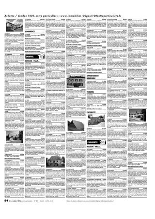 L’immobilier 100% entre Particuliers : Journal Mars/Avril 2014