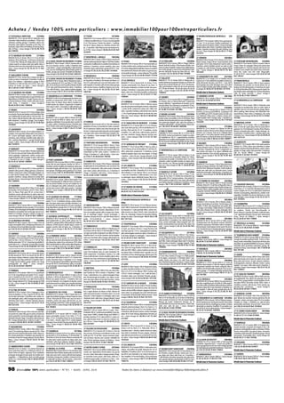 L’immobilier 100% entre Particuliers : Journal Mars/Avril 2014