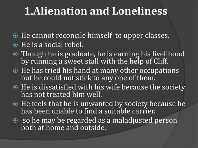 Themes in John Osborne's, ''Look Back In Anger''