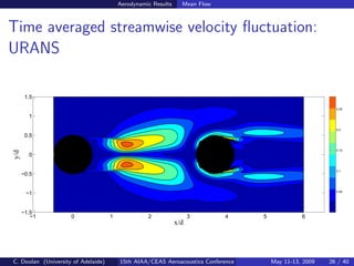 Flow and Noise Simulation of the NASA Tandem Cylinder Experiment using ...