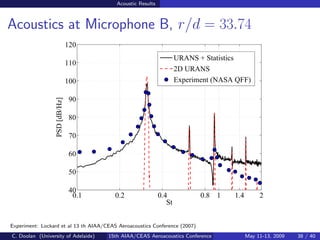 Flow and Noise Simulation of the NASA Tandem Cylinder Experiment using ...
