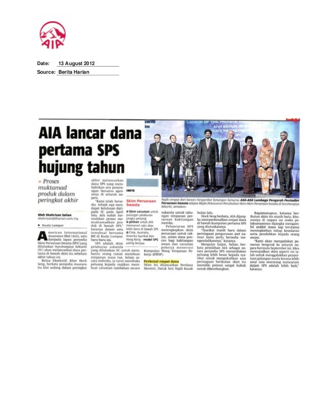 AIA retirement plan out by yearend
