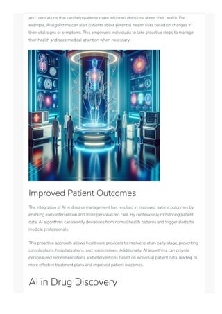 AI Advances in Healthcare : Transforming Diagnoses, Treatments,and ...