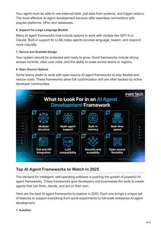 AI Agent Development Frameworks Every Business Should Know in 2025.pdf