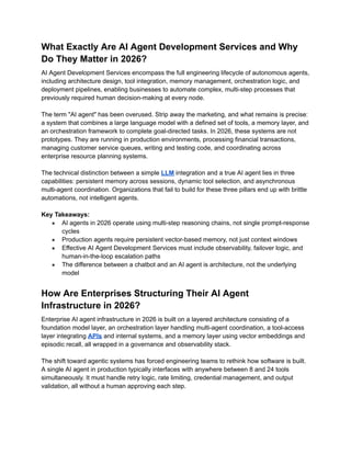 AI Agent Development Services in 2026_ The Enterprise Playbook for ...