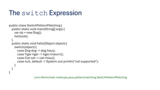 Implementing AI Agent Control Logic Using Pattern Matching Techniques | PDF