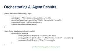 Implementing AI Agent Control Logic Using Pattern Matching Techniques | PDF
