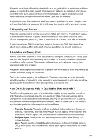 AI Agents for Data Analysis.pdf overview | PDF