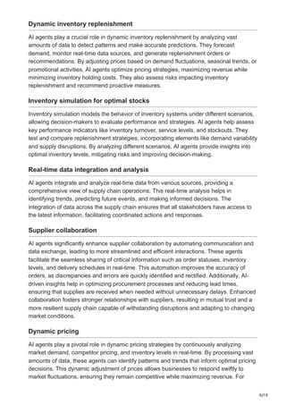 AI agents in logistics and supply chain Applications benefits and ...