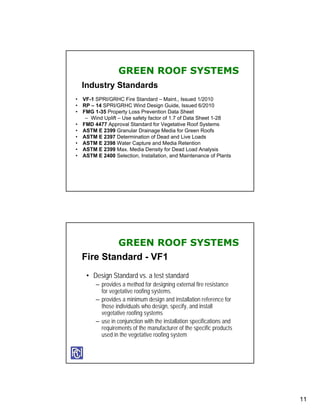 Green Roof Systems | PDF