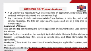 Windows Operating System Area Comprehensive Overview of Computer Processors, Operating Systems, and ...