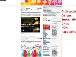 Living Building/Cities ChallengeArchitecture for HumanityCharity: WaterLEADDR GRISTYurbanismsCareArieffModenusKaid at NRDCKnow AlotLife of an ArchitectLovableGenslerOnYou’re ALIVEBasics… ho hum