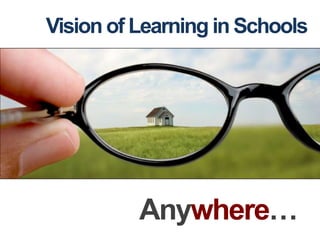 Vision of Learning in SchoolsAnywhere…