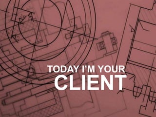TODAY I’M YOURCLIENT