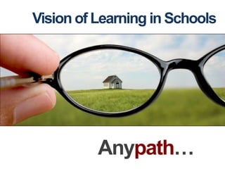 Vision of Learning in SchoolsAnypath…