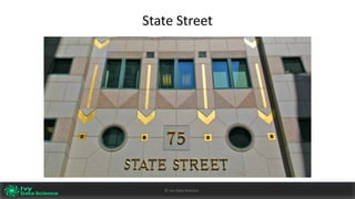 State	Street
Ivy	Data	Science						AI	- State	of	Play	v0.10							Peter	Morgan				Dec	2016 39©	Ivy	Data	Science
 