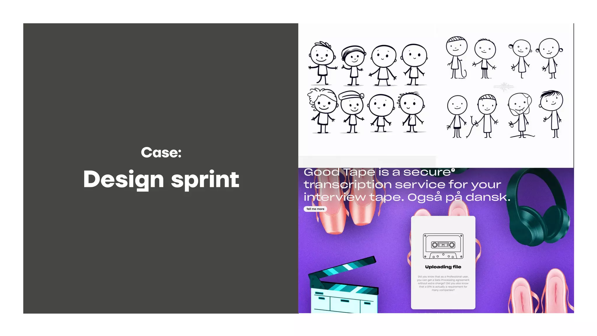 Case:
Design sprint
 