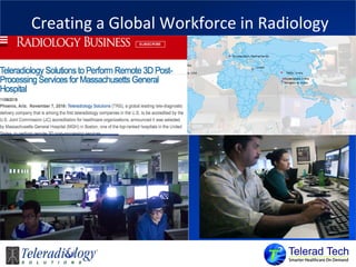 Creating a Global Workforce in Radiology
 