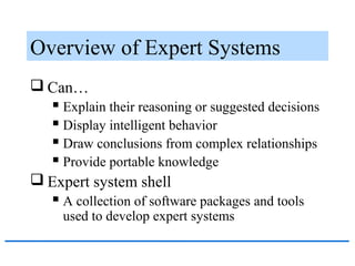 AI and Expert Systems | PPT
