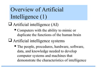 AI and Expert Systems | PPT