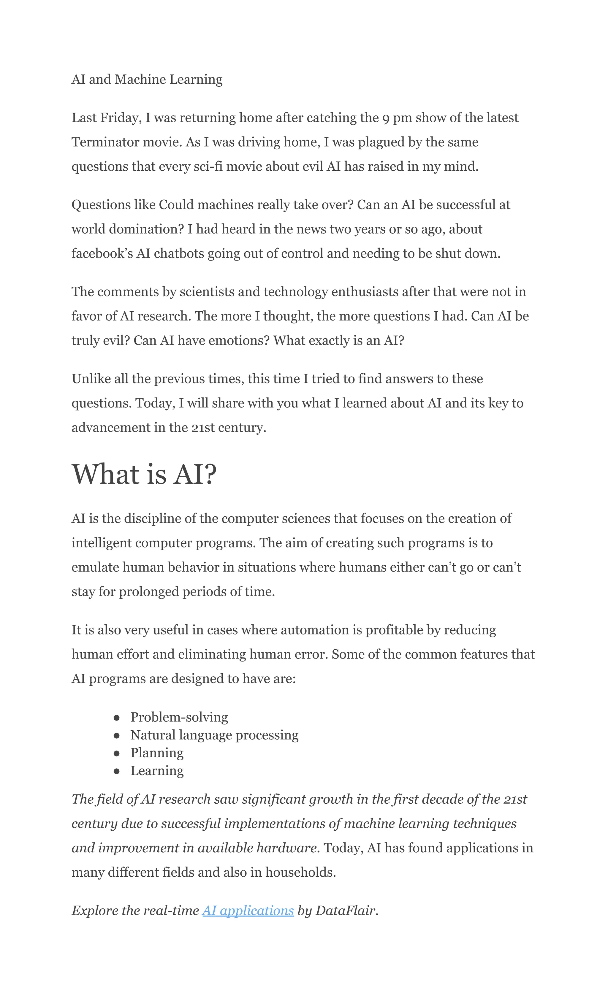 AI and Machine Learning – Know the core aspects of the deadly duo.pdf