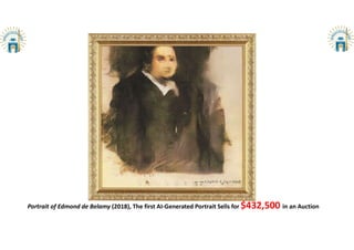 Portrait of Edmond de Belamy (2018), The first AI-Generated Portrait Sells for $432,500 in an Auction
 